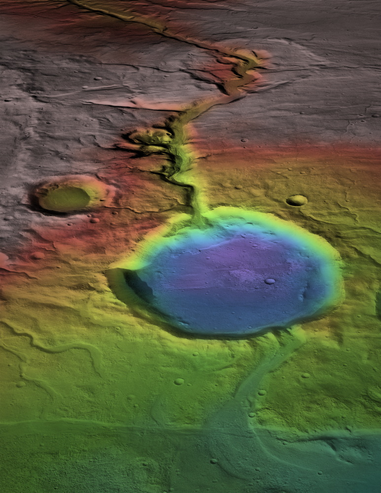 Volcanic Eruptions on Mars Could Have Caused Water to Flow